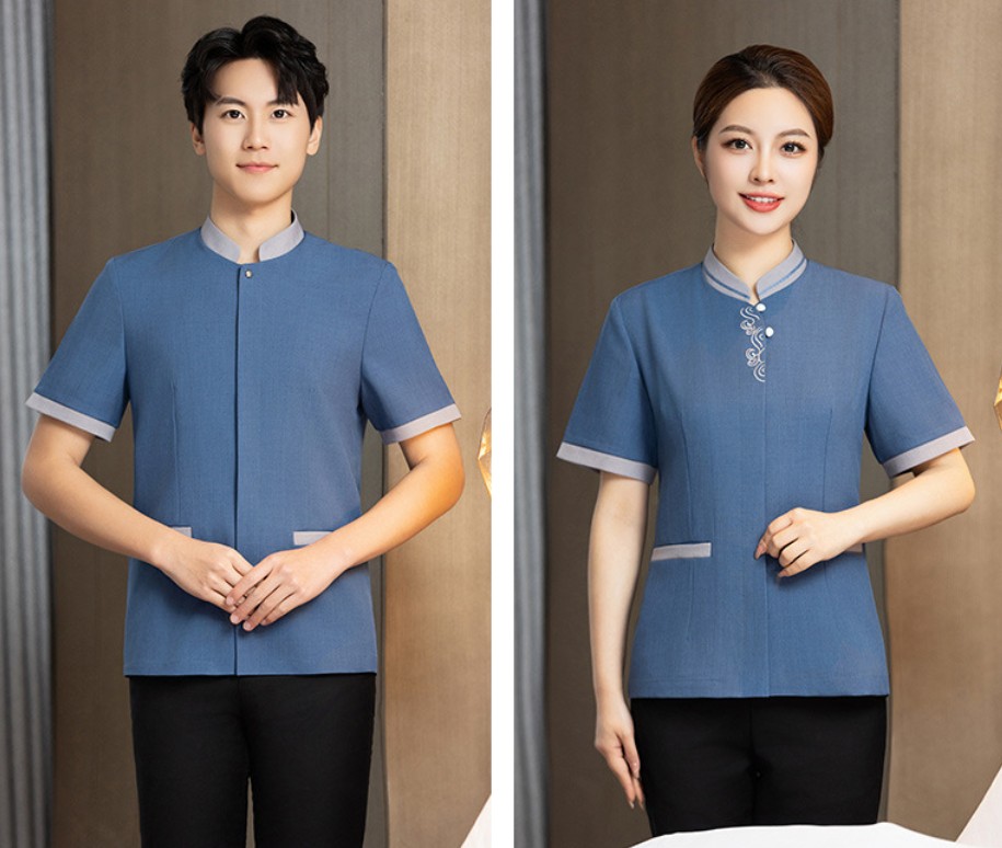 ชุดแม่บ้านโรงแรม ชุดแม่บ้านห้างสรรพสินค้า ชุดทำความสะอาดห้องพักแขก ชุดพนักงานทำความสะอาด