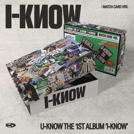 ( Pre-Order ) U-Know Yunho 1st Album [I-KNOW] Match Card ver * ไม่มี Poster * วางจำหน่าย 6 / 11 / 2025