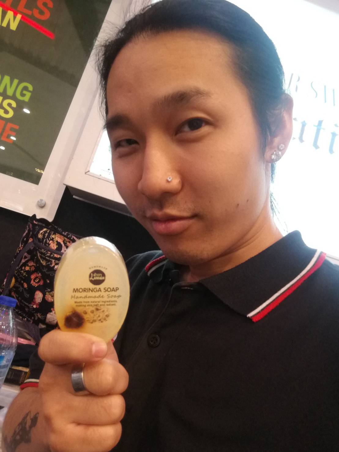 สบู่สมุนไพรมะรุม สำหรับล้างหน้า Moringa Soap Handmade Soap