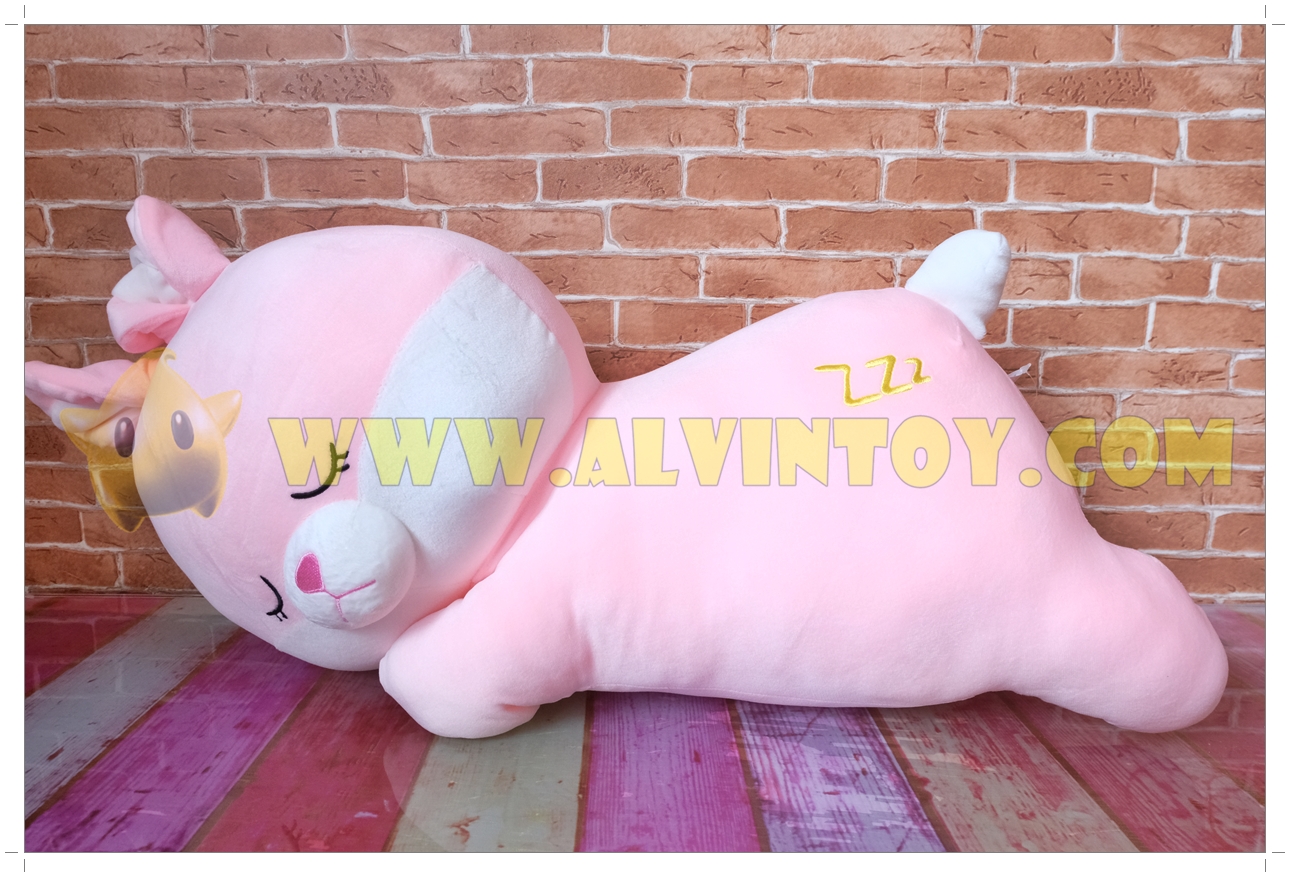 ตุ๊กตากระต่ายชมพู 24 นิ้ว