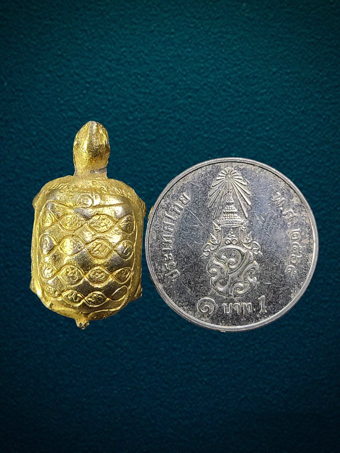 เต่ามหาลาภ "เรียกทรัพย์" หลวงพ่อทรัพย์ วัดตลุก จังหวัดชัยนาท ปี 2520