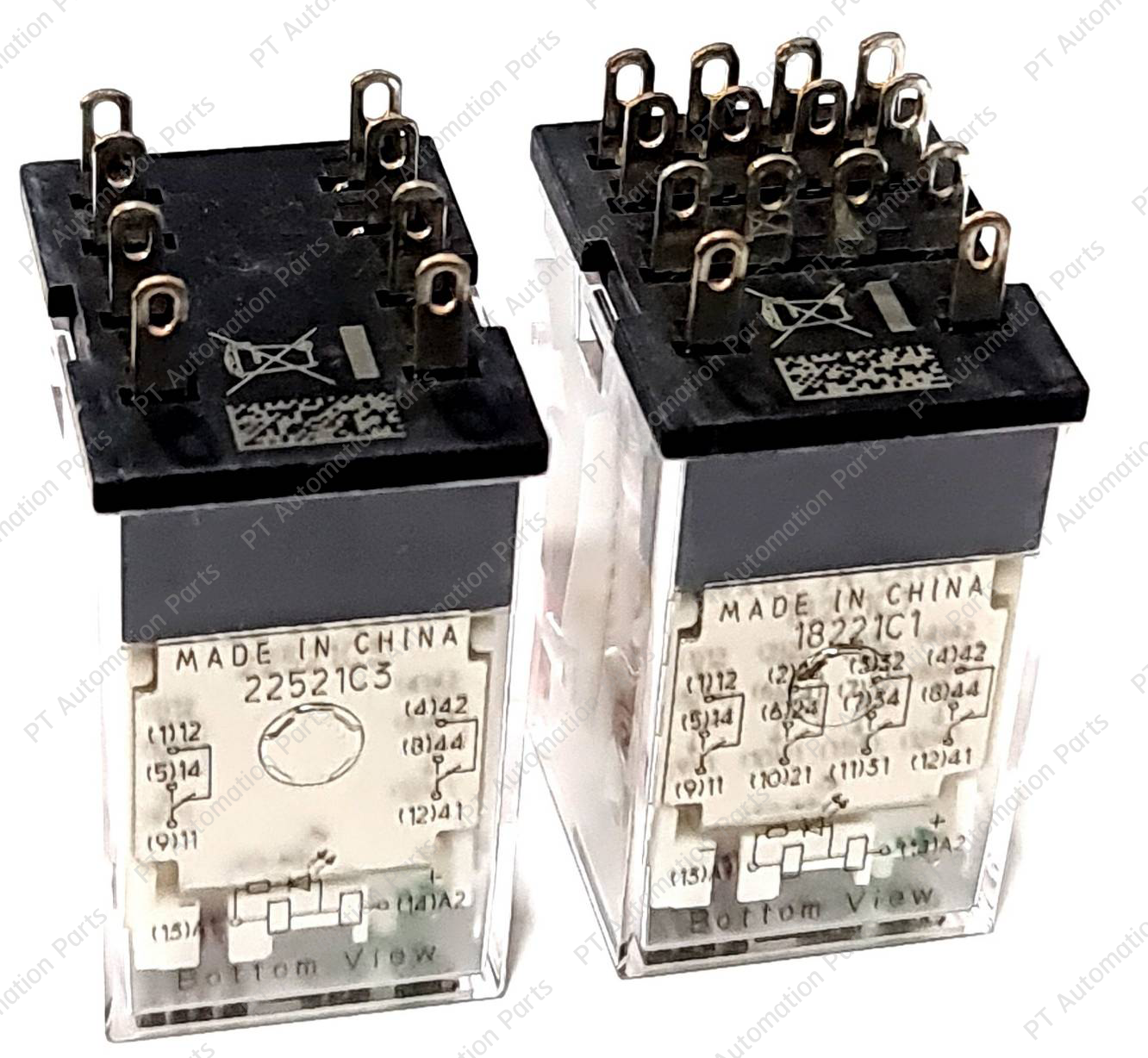 Relay OMRON MY2N-GS MY4N-GS ออมรอน รีเลย์ คอยล์ 24VDC 220/240VAC 24VAC 12VDC 110/120VAC 8ขา 14ขา 2คอนแทค 4คอนแทค มีไฟแสดงสถานะ LED