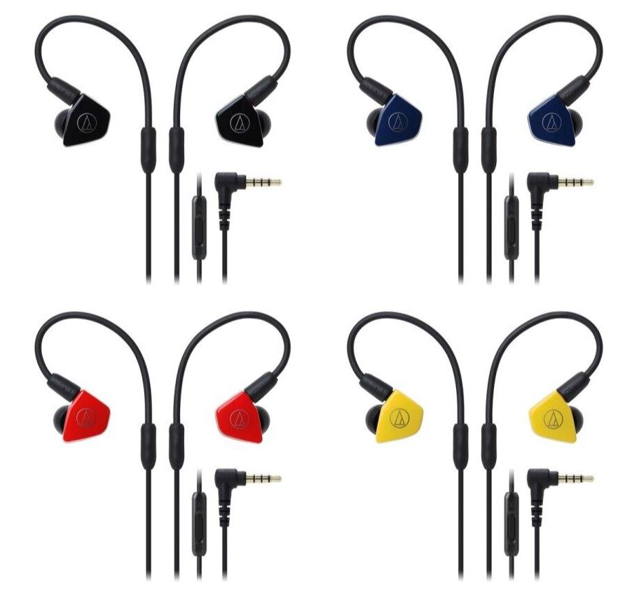 Audio-Technica ATH-LS50iS -by Muzic Craft *ของแท้รับประกันศูนย์* หูฟังอินเอียร์ พร้อมไมโครโฟน,ฟรีซิลิโคน 4ขนาด, ถุงผ้า,สายเคเบิล
