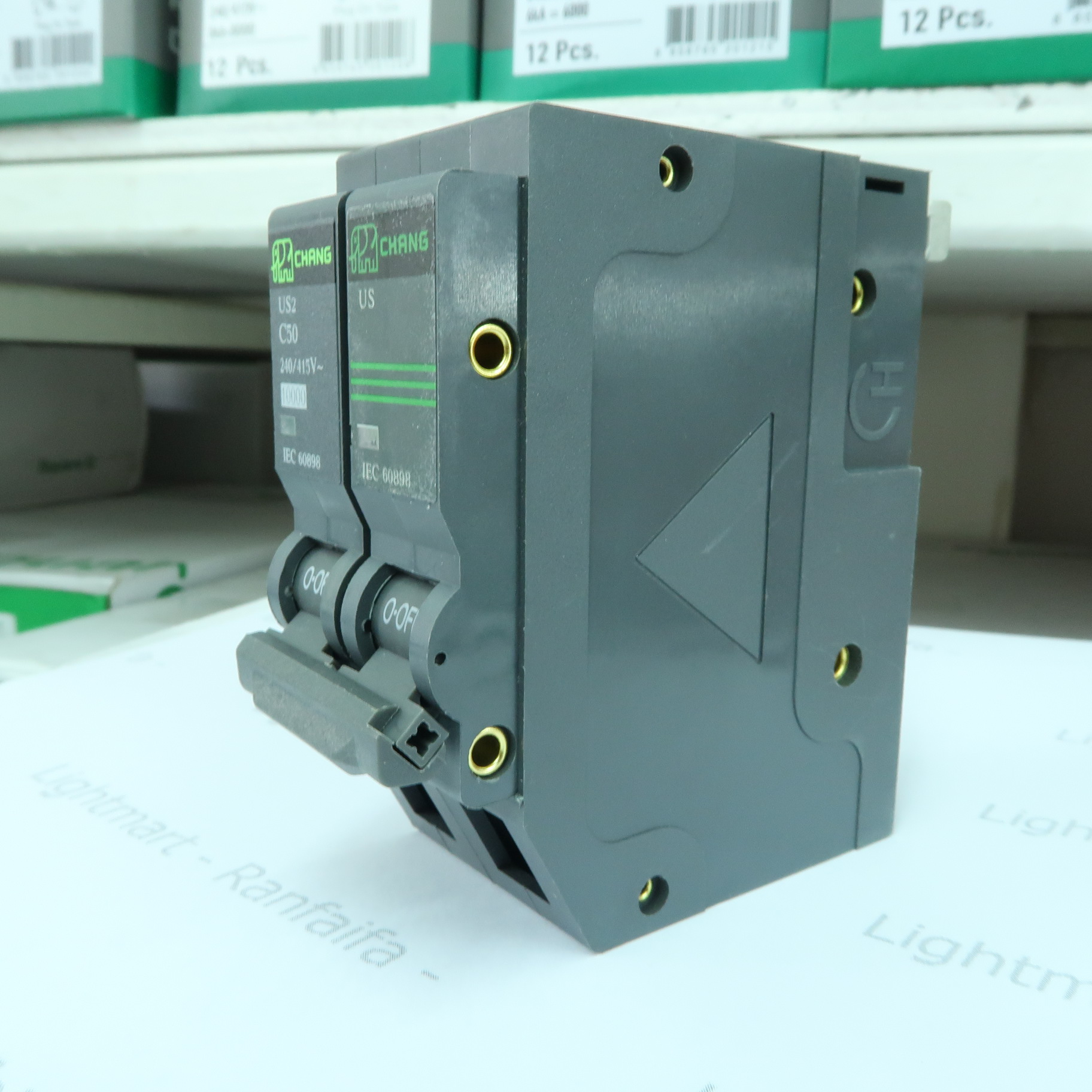 เมนเบรกเกอร์ 2P 16-63A "ช้าง"