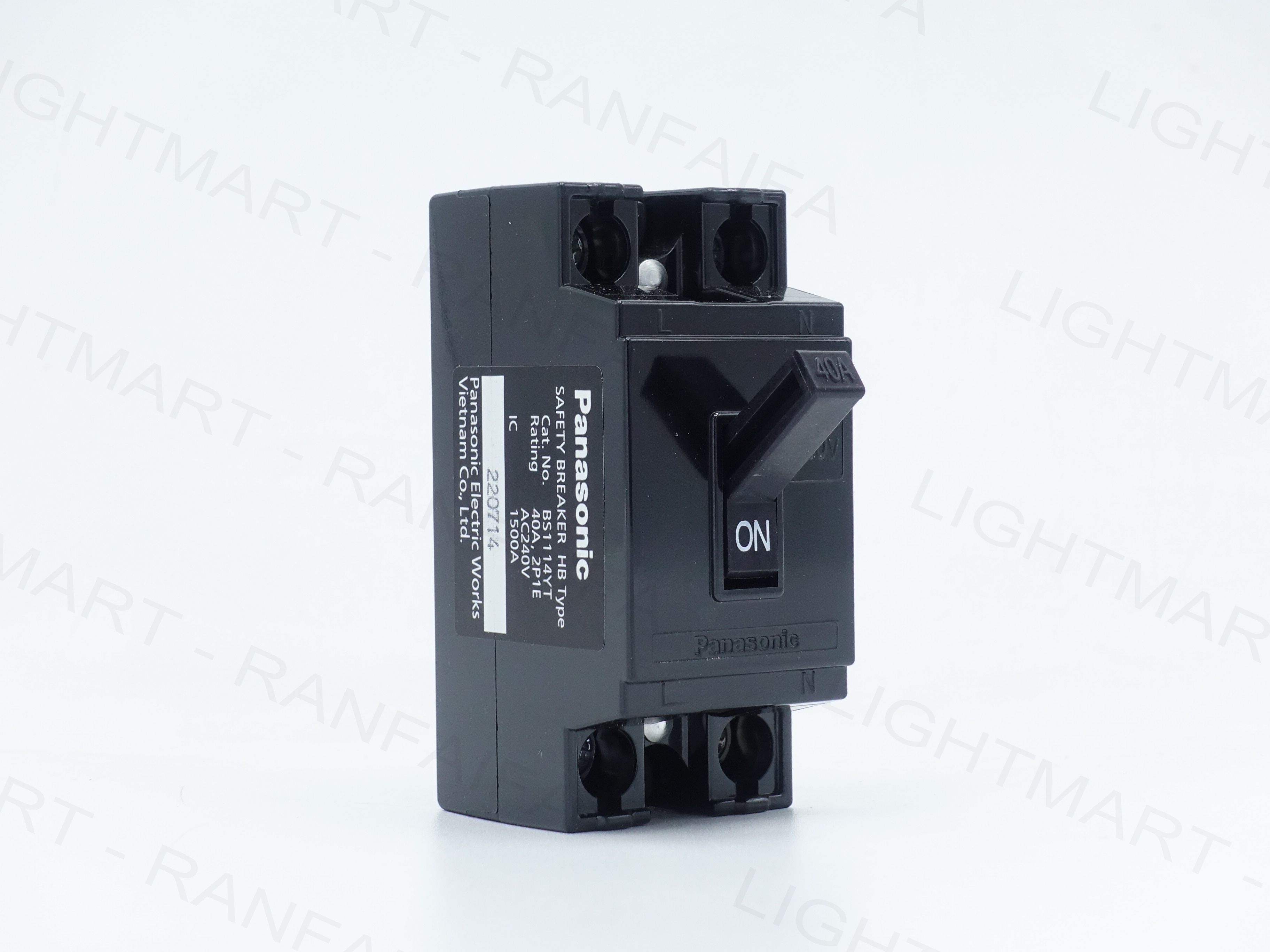 เซฟตี้เบรกเกอร์ 2P 10-40A "Panasonic"