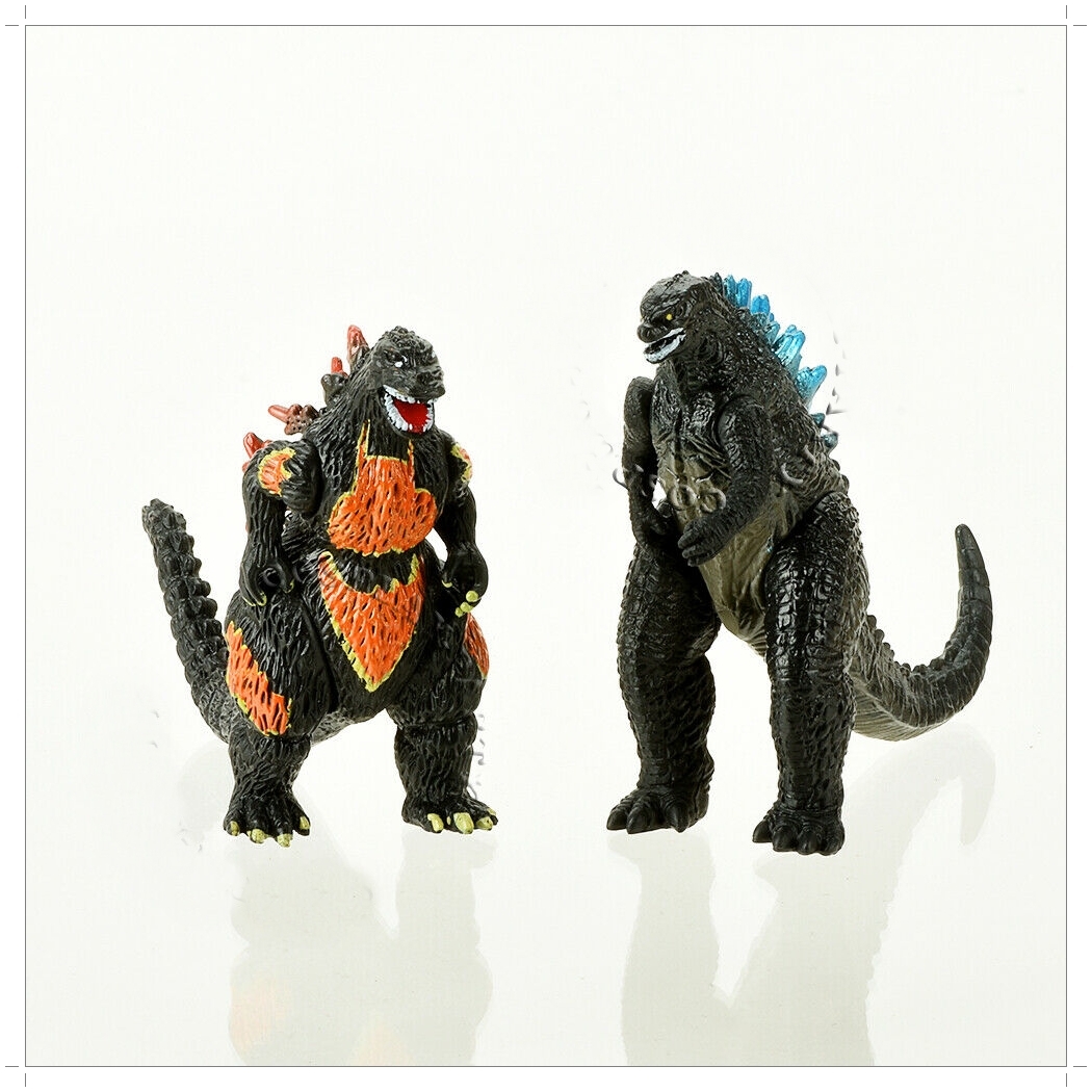 โมเดล Godzilla - ก็อตซิลล่า 9 cm. 8 ตัว