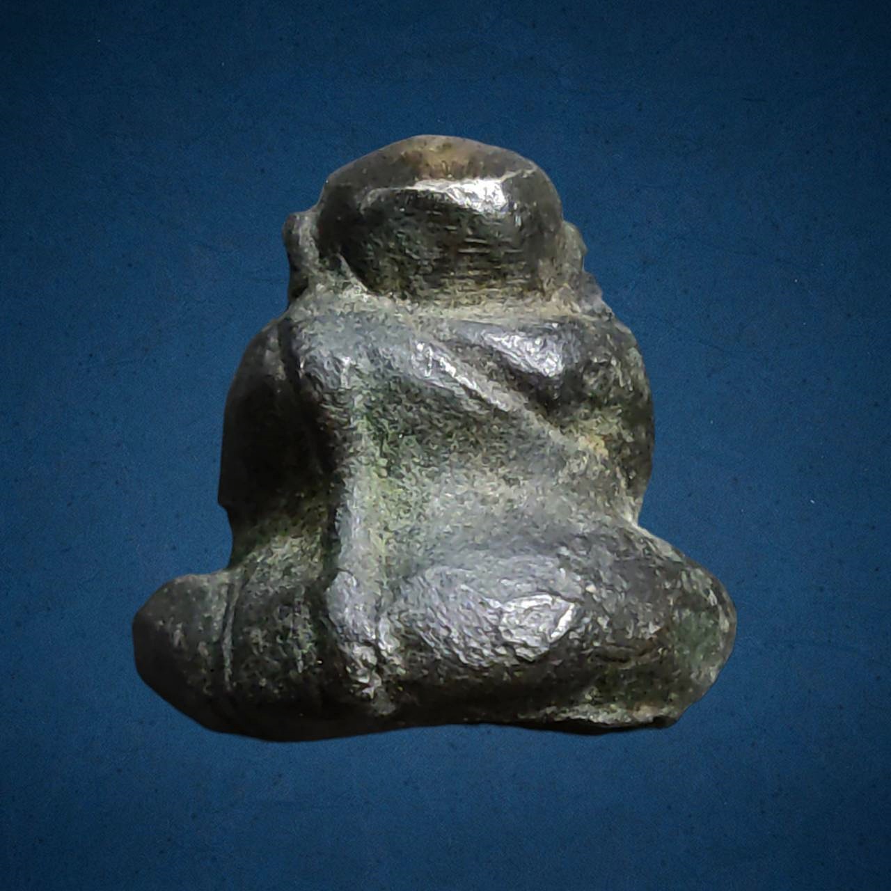 พระสังกัจจายน์ เชียงแสน เนื้อสัมฤทธิ์