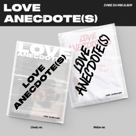 ( Pre-Order ) EVNNE 5th Mini Album [LOVE ANECDOTE(S)] Photobook ver ( random ) * มี Poster พับในกล่อง * วางจำหน่าย 5 / 8 / 2025