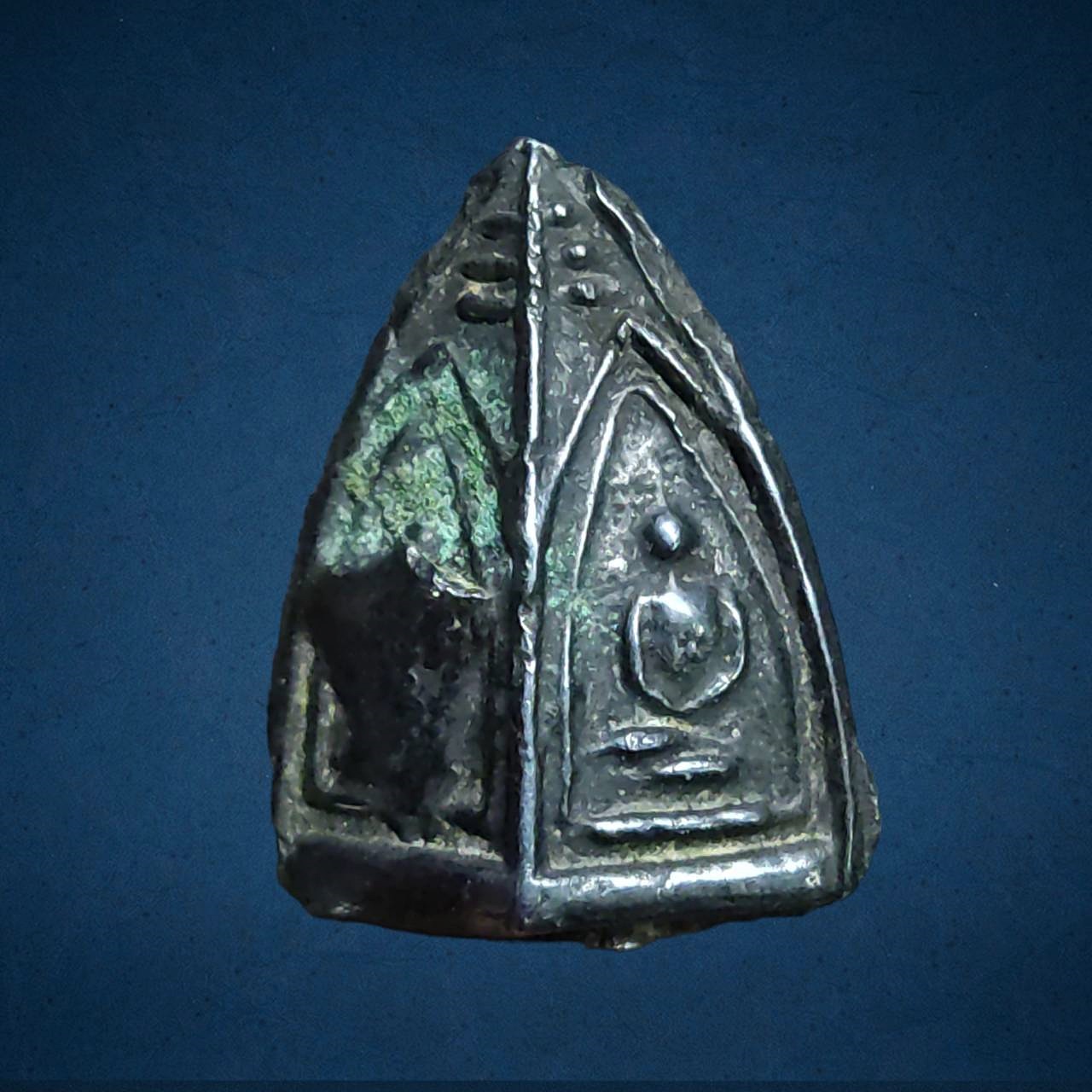 พระพรหม4หน้า หลวงพ่อเกิด วัดสะพาน จ.นครนายก เนื้อเมฆพัด