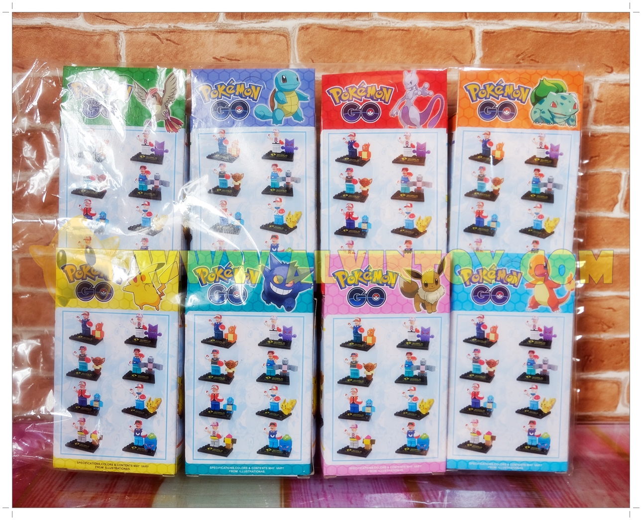 Lego Pokemon - เลโก้ โปเกม่อน 8 กล่อง