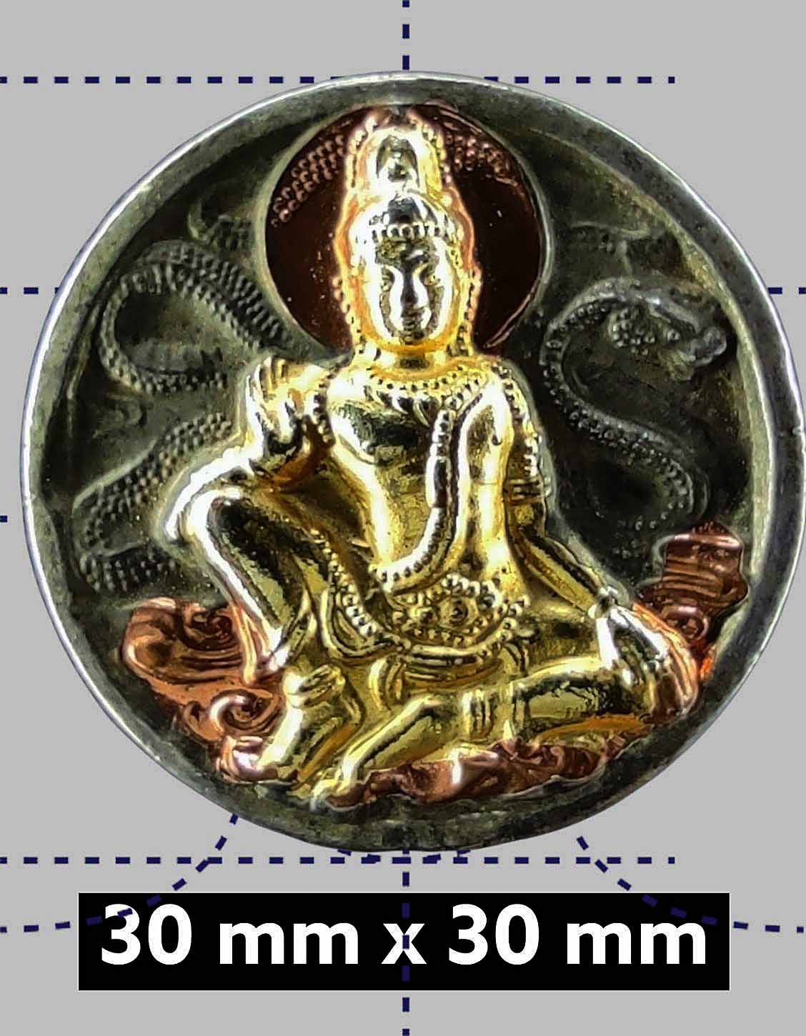 เหรียญจตุคามรามเทพ รุ่นอภิมหาเศรษฐี หลวงพ่อพิเชฐ วัดโคกหม้อ ลพบุรี เนื้อ3กษัตริย์