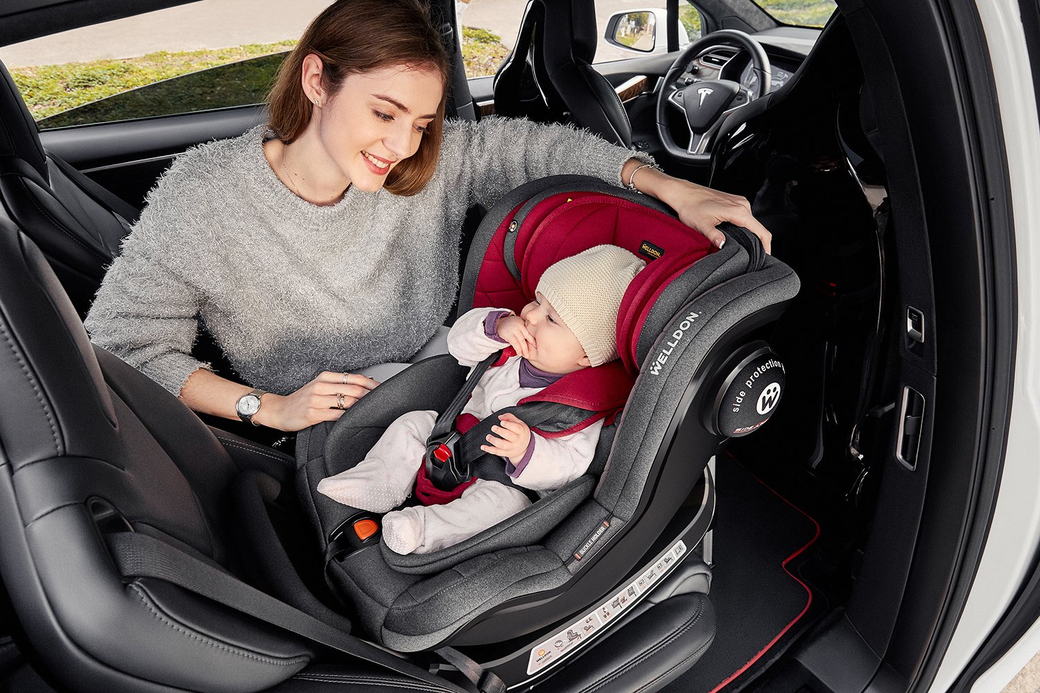 Welldon คาร์ซีท รุ่น COCOON LOVE (แรกเกิด - 4 ปี)