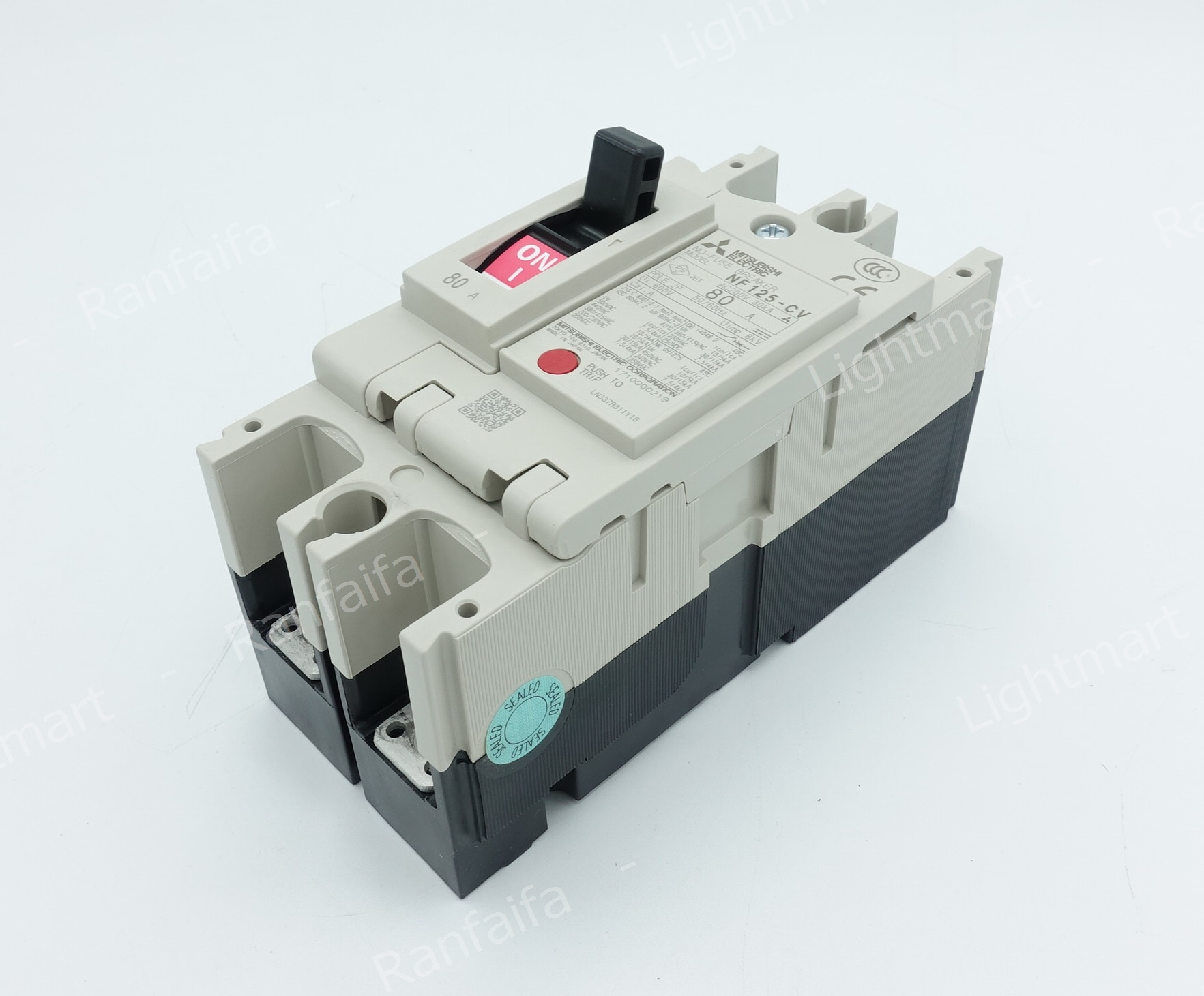 เบรกเกอร์ 2P-125CV 80A (30kA) Mitsubishi