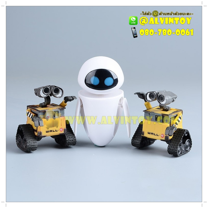 Action Figure Wall-E Collection - วอลล์ อี / อีฟ