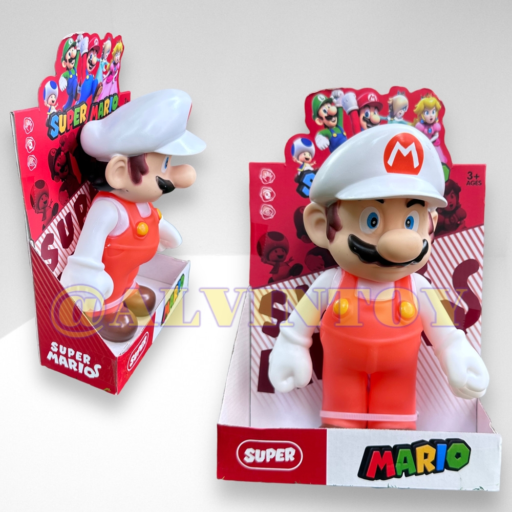 โมเดล Super Mario - ซูเปอร์มาริโอ ขนาดความสูง 21 ซม.