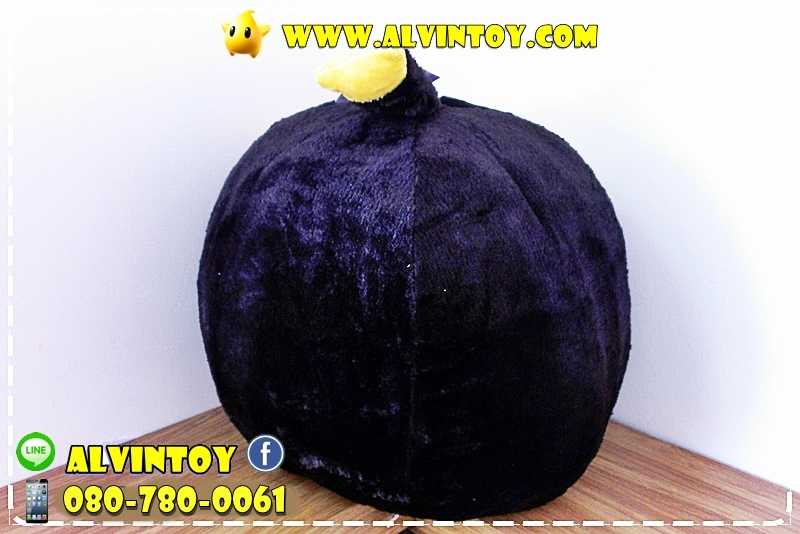 ตุ๊กตา Angry bird สีดำ 16" นิ้ว