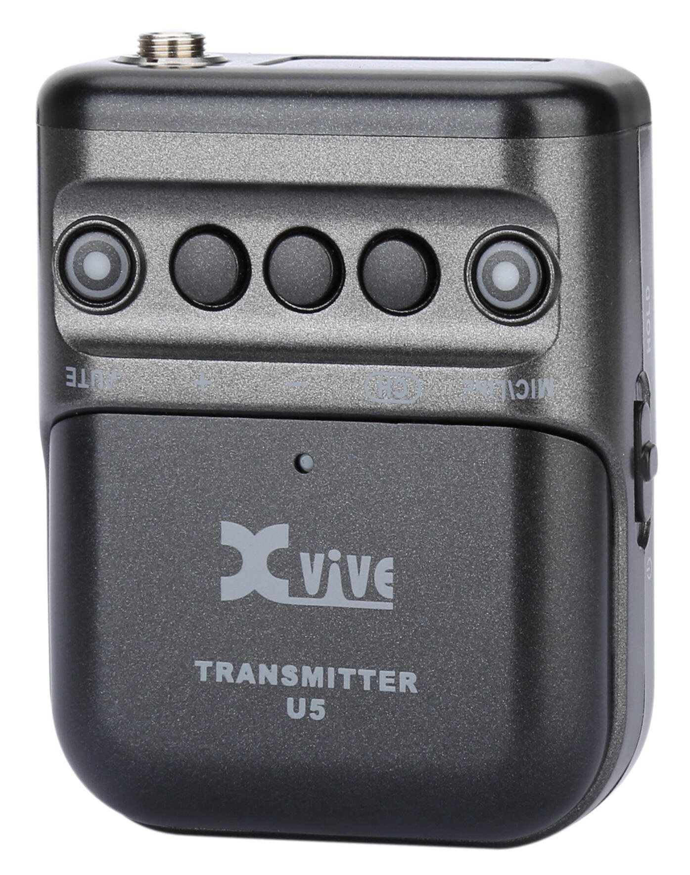 XVive U5 *ของแท้รับประกัน1ปี* ชุดไมค์ไร้สายหนีบปกเสื้อ (1ตัวส่ง / 1 ตัวรับ), ดิจิตอล 2.4 GHz, ระยะ 100ft., อุปกรณ์ครบชุด