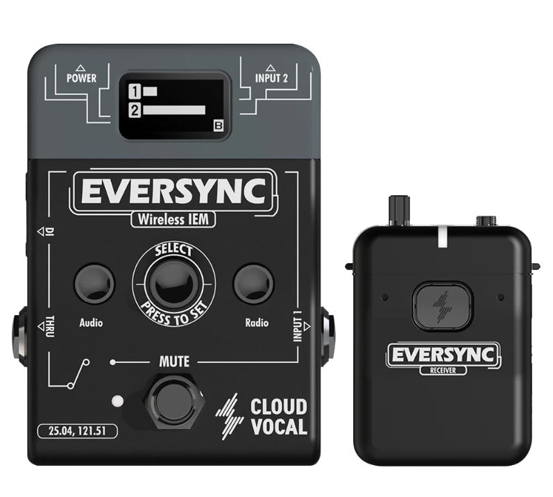 Cloudvocal EverSync *ของแท้รับประกัน 1ปี* หูฟังอินเอียร์มอนิเตอร์ไร้สาย, Wireless In-Ear Monitor System
