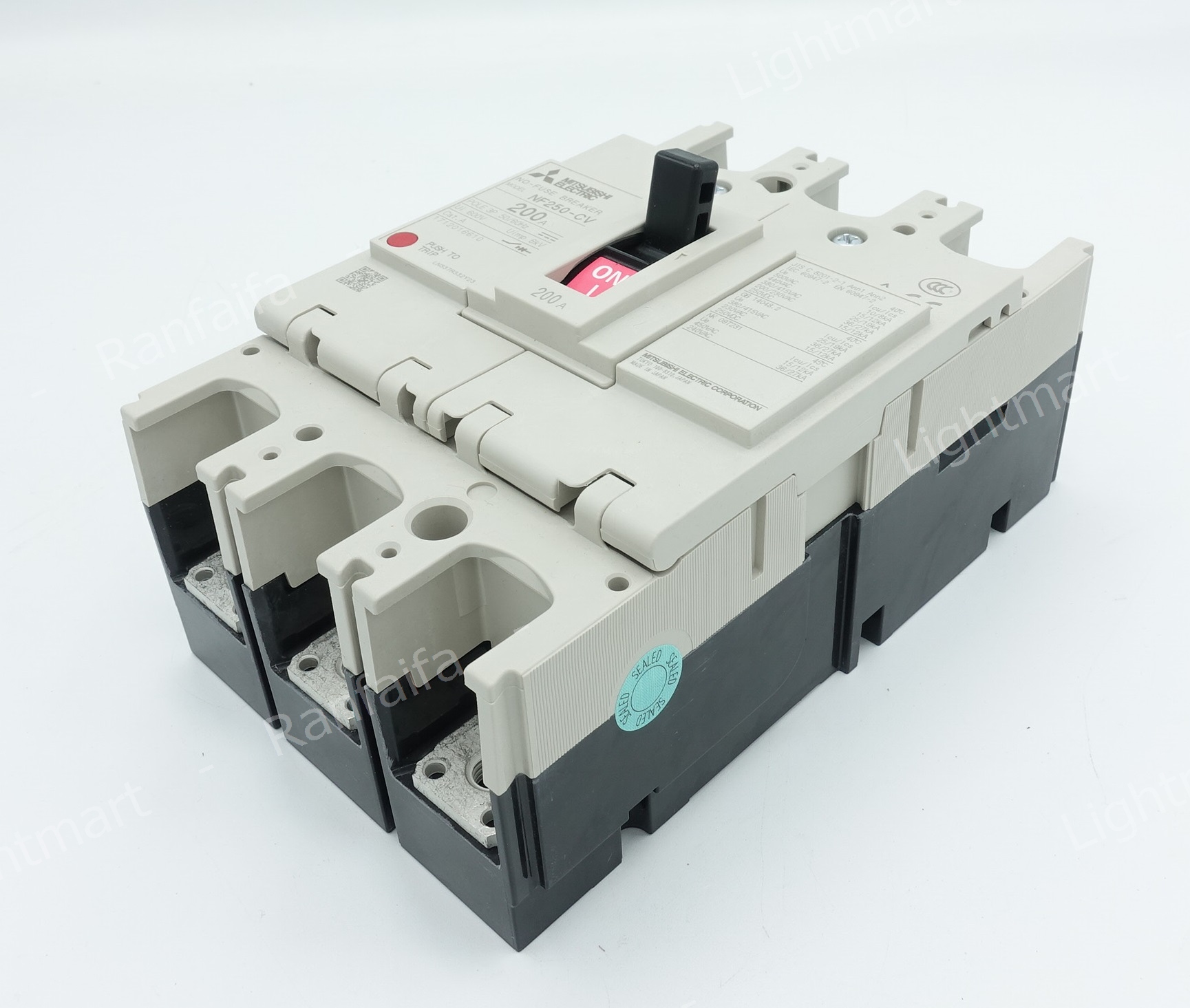 เบรกเกอร์ 3P-250CV-200A (25kA) Mitsubishi