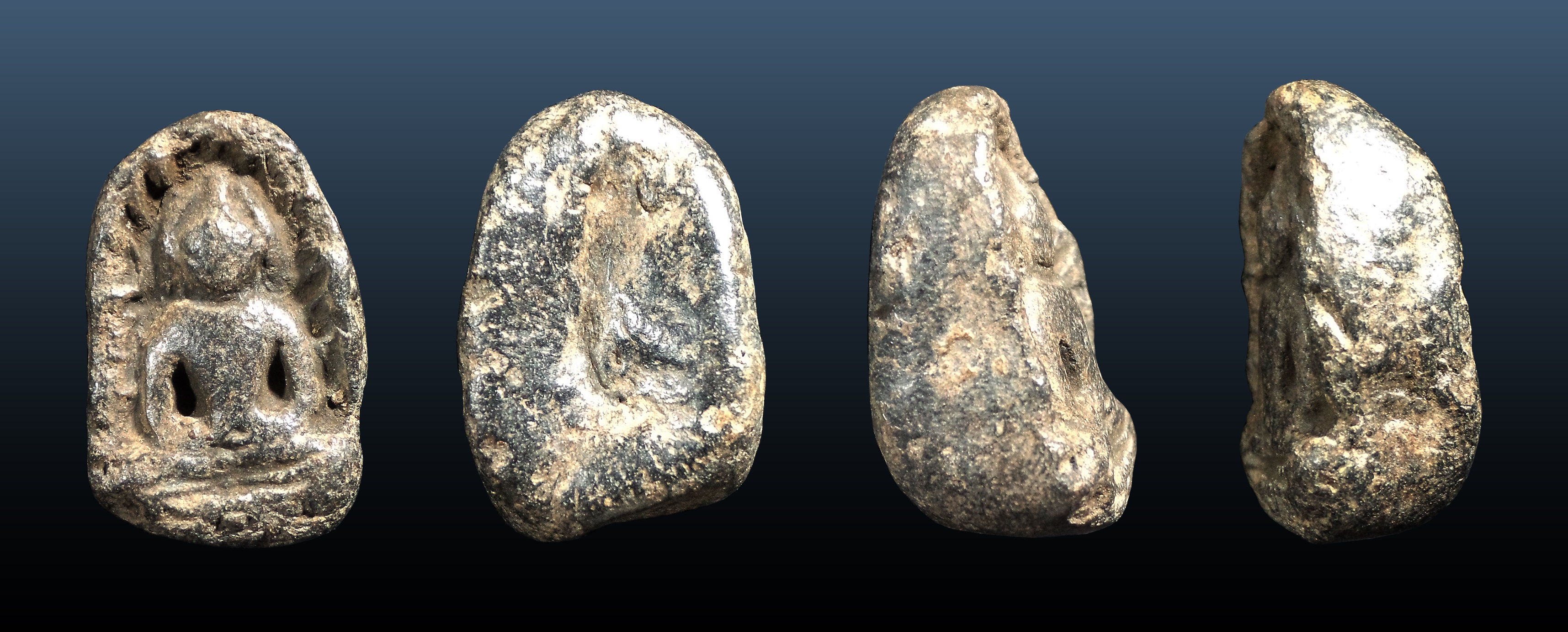 พระซุ้มกอ พิมพ์ใหญ่ มีกนก กรุทุ่งเศรษฐี กำแพงเพชร