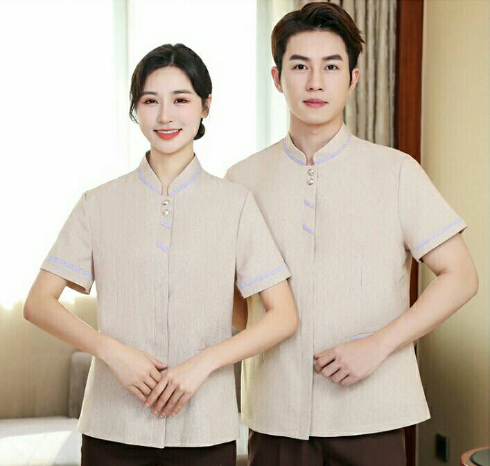 เสื้อแม่บ้าน พ่อบ้าน พนักงานทำความสะอาด