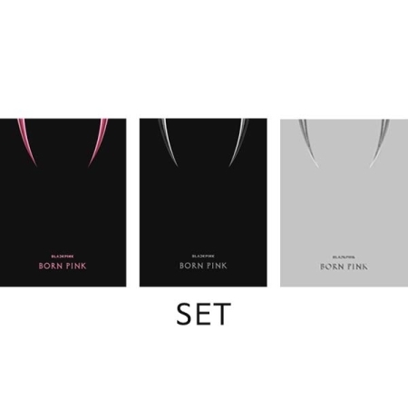 ( Pre-Order ) BLACKPINK 2nd ALBUM BORN PINK ( Set 3 ver ) * Shop ทั่วไป ไม่มีของแถม * วางจำหน่าย 16 / 9 / 2022