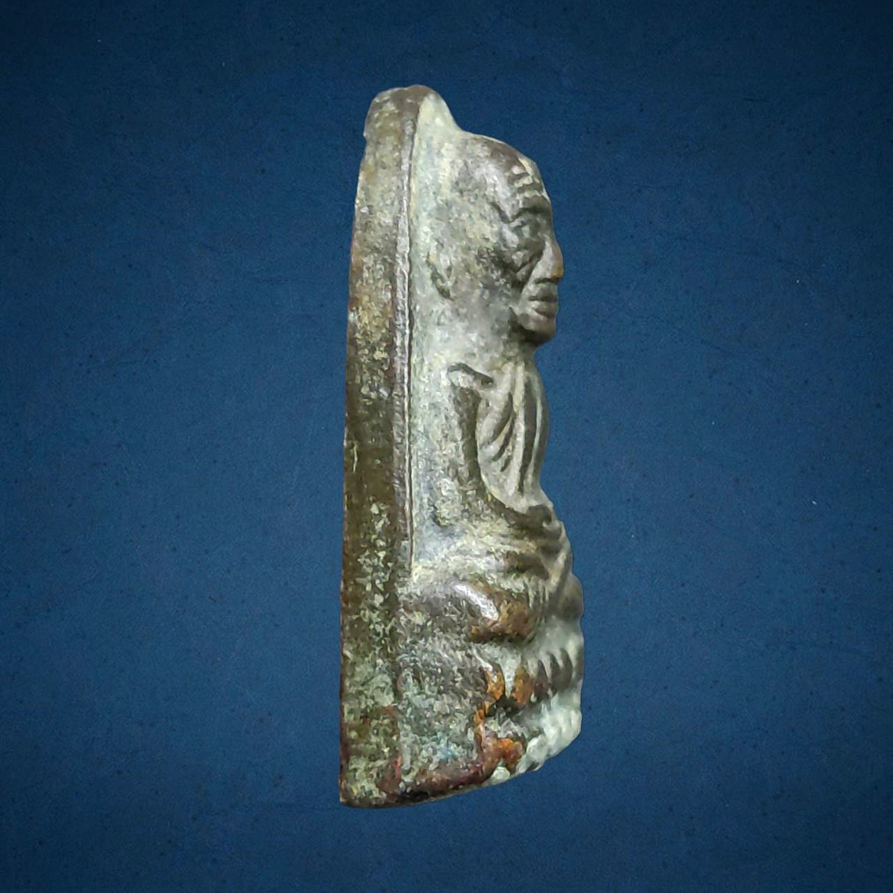 หลวงพ่อทวด เตารีดหลังหนังสือเล็ก ว.จุด วัดช้างให้ ปัตตานี ปี2505