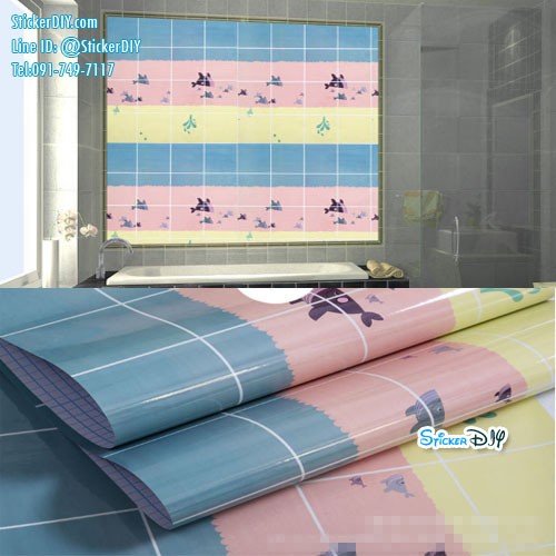 Aluminium foil sticker สติ๊กเกอร์อเนกประสงค์ AL002B(หน้ากว้าง45cm.xยาว2m.)
