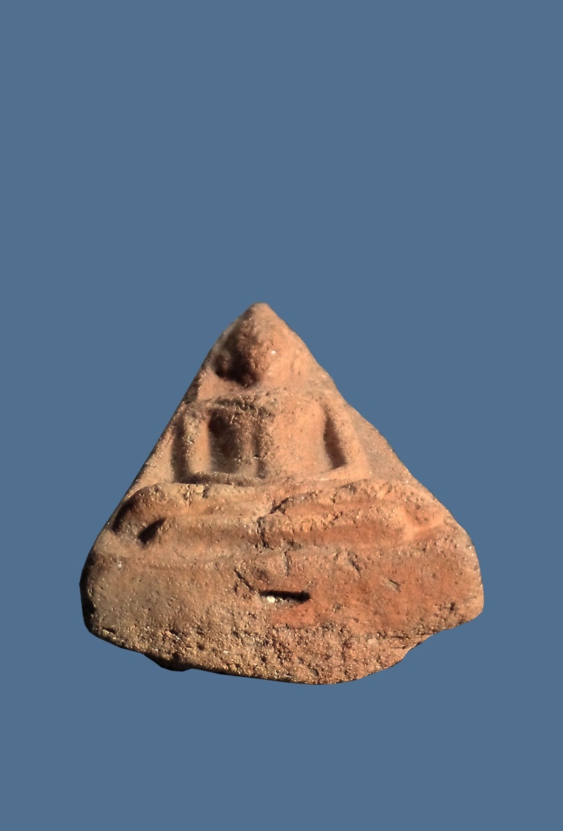 พระนางพญา เนื้อดิน กรุวัดเวียง จ.อยุธยา