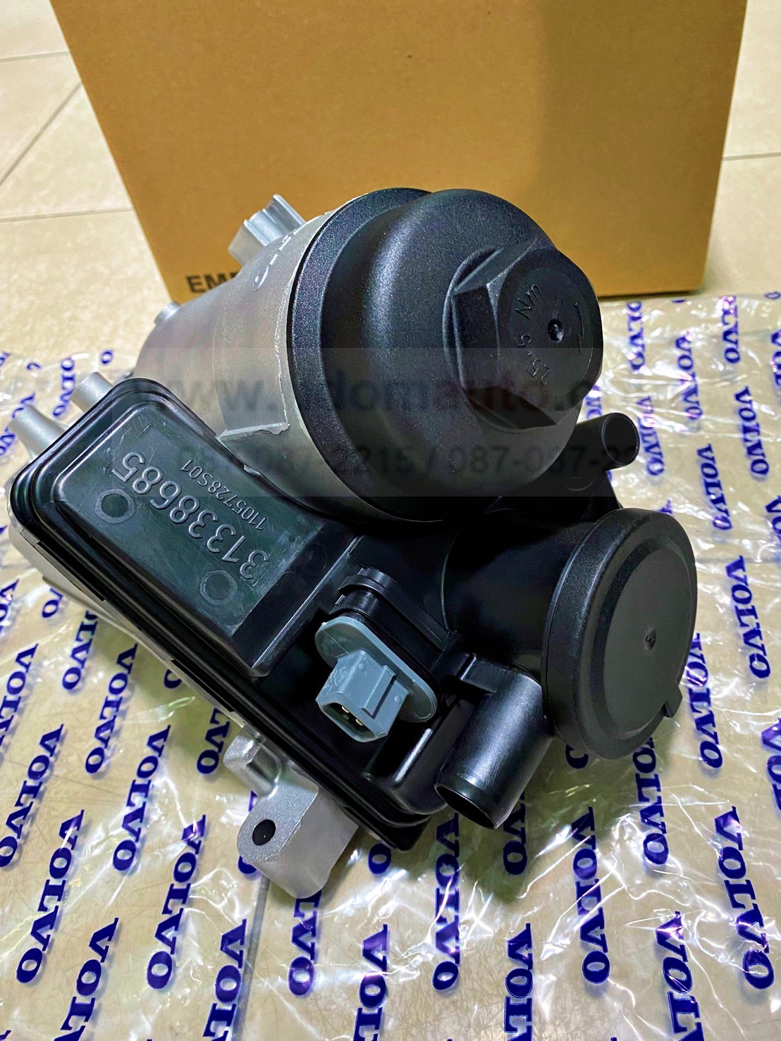 ฐานกรองน้ำมันเครื่อง + โอริง VOLVO S80,V50,S40 วอลโว่ S80 /แท้ VOLVO