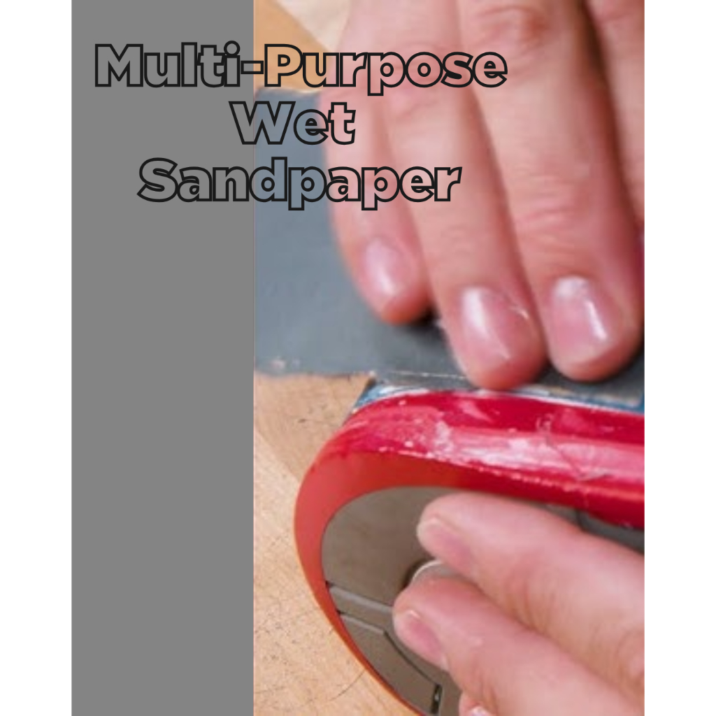 Angelus Multi-Purpose Wet Sandpaper กระดาษทรายสำหรับหนัง (แพ็ค3ชิ้น)