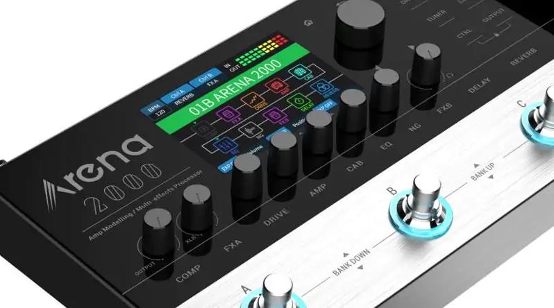 Donner Arena 2000 *ของแท้ประกัน1ปี* Guitar Multi Effect มัลติเอฟเฟคกีตาร์