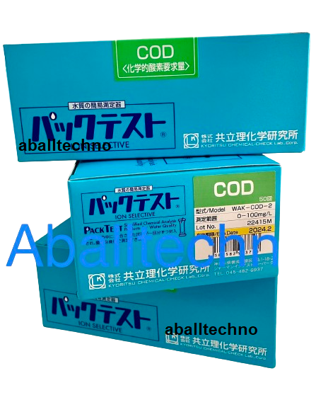 ชุดทดสอบคุณภาพน้ำ Kyoritsu Pack test