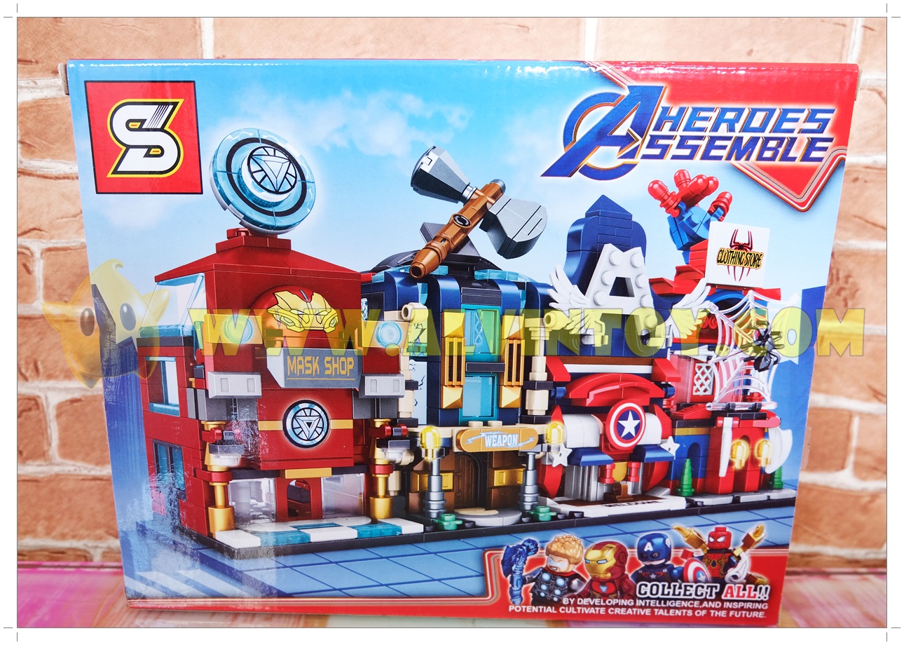 LEGO ร้านค้า Heroes Assemble