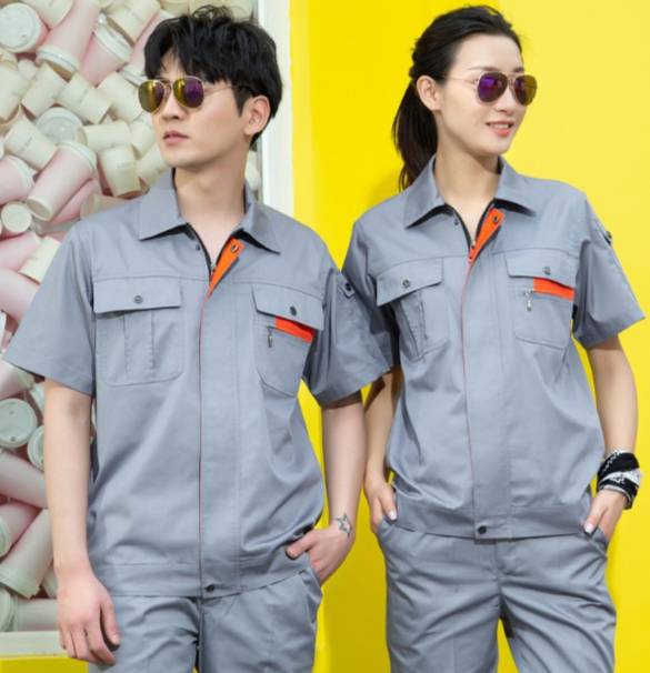 เสื้อช่างแขนสั้น ช่างวิศวกร ช่างไฟฟ้า ปะปา