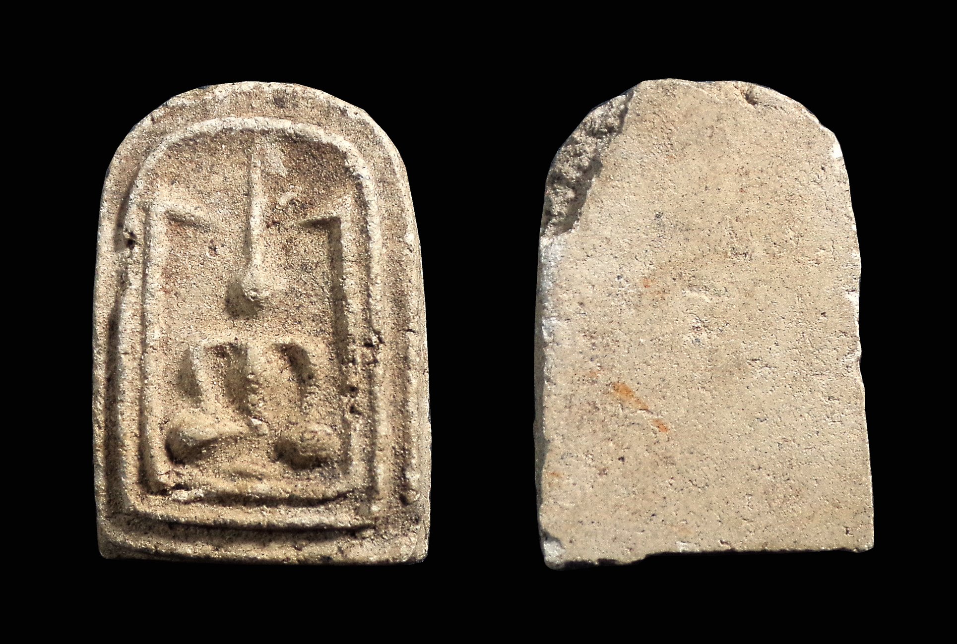 พระผงพิมพ์เล็บมือ หลวงพ่อลาภ วัดฤทธิ์ศิริราชเจริญธรรม จ.สุโขทัย