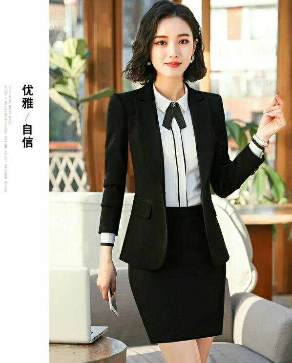 ชุดสูท ชุดพนักงานออฟฟิศ ชุดพนักงานต้อนรับ