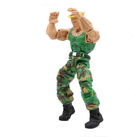 Figure Guile Street Fighter NECA - กิลด์ สตรีทไฟเตอร์