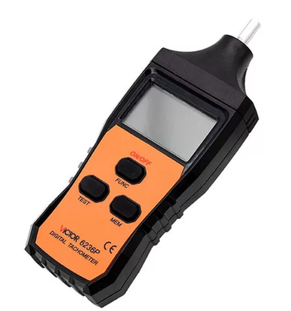Victor 6236P Digital Tachometer เครื่องวัดความเร็วรอบแบบสัมผัส