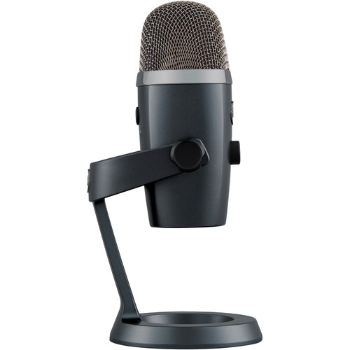 Blue Yeti USB (Blackout) ไมค์ USB แบบมัลติแพทเทิร์น, ไลฟ์สด, สตรีมมิ่ง, พอดแคสท์, 16-Bit/48 kHz, รองรับ PC, Mac, OSx รับประกัน 1 ปี
