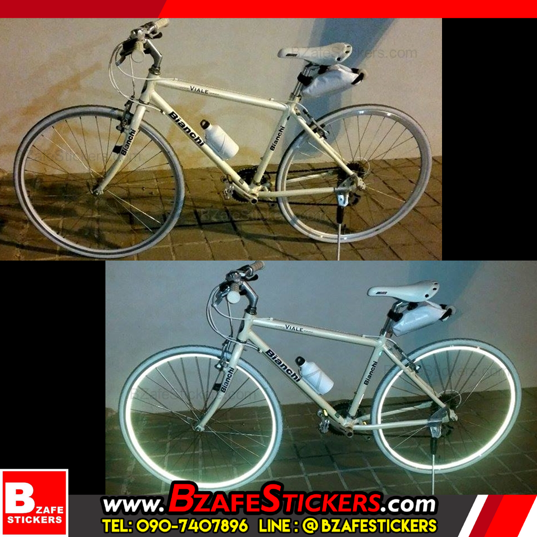 รีวิว สติ๊กเกอร์สะท้อนแสงติดขอบล้อ 3M, Kiwalite สติ๊กเกอร์ติดล้อ สติ๊กเกอร์แต่งรถ