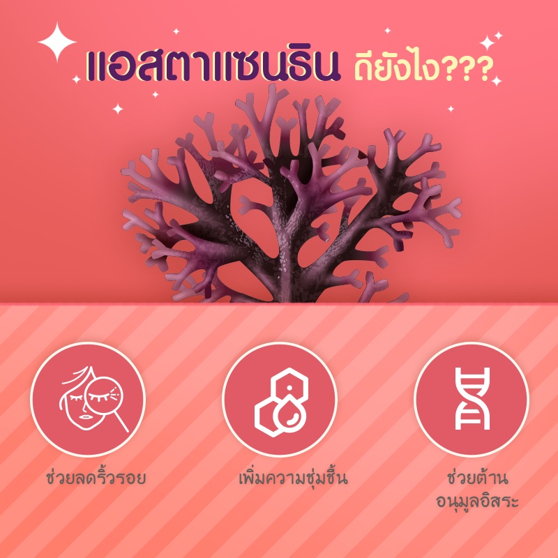 (ซื้อ3 ราคาพิเศษ) Mega we care astax (Astaxanthin) 6mg (30แคปซูล) เมก้า วีแคร์ แอสแท็กซ์ บำรุงผิวลดริ้วรอย (1กล่อง)