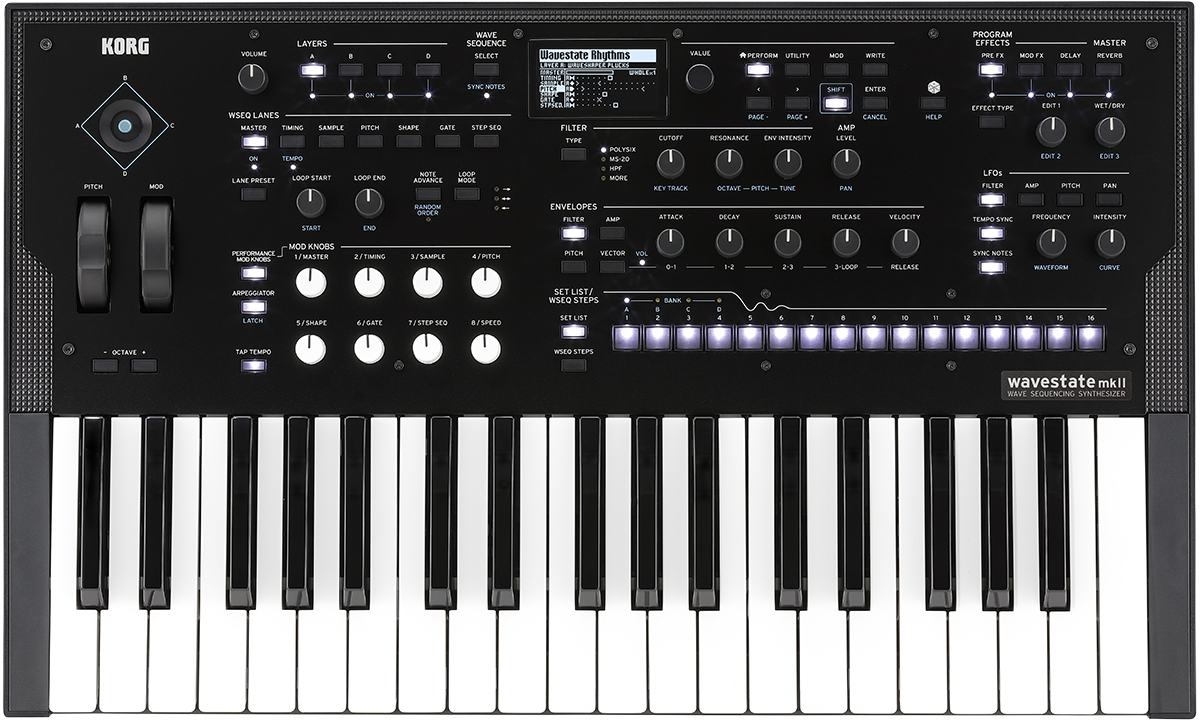 Korg Wavestate MK2 *ของแท้รับประกัน1ปี* Digital Wave Sequencing Synthesizer
