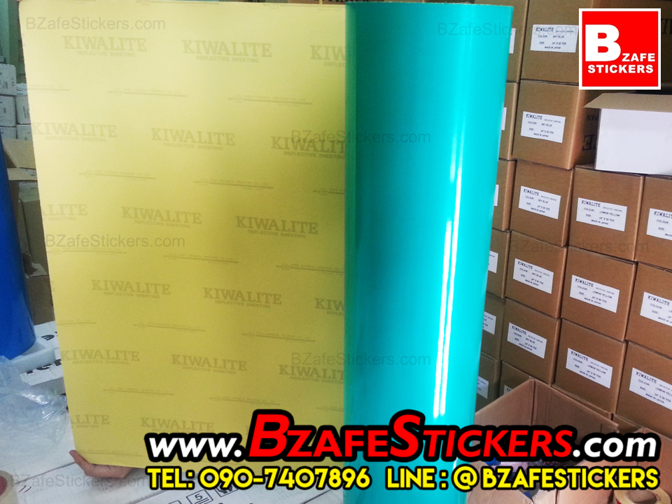 สติ๊กเกอร์สะท้อนแสง KIWALITE (Japan)