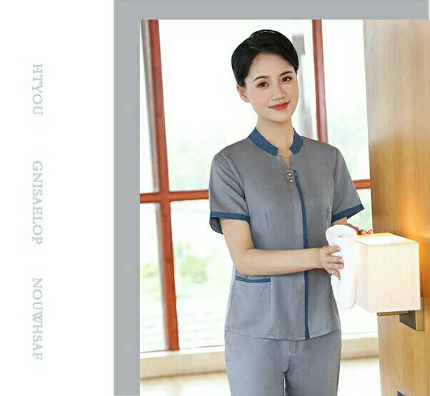 ชุดแม่บ้าน ชุดพนักงานทำความสะอาด โรงแรม รีสอร์ท