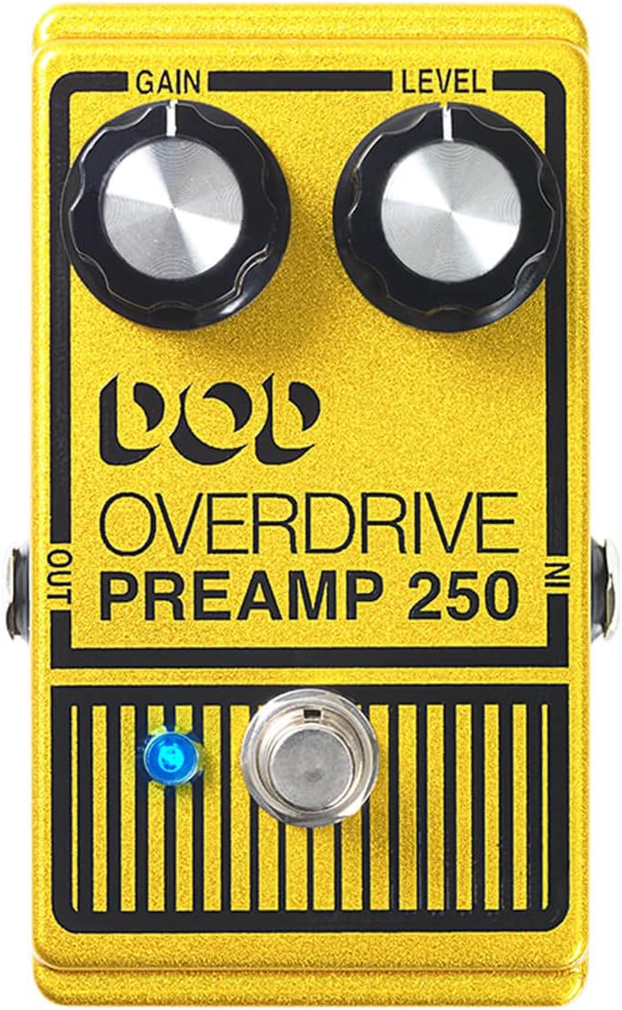 Digitech DOD Overdrive Preamp 250 *ของแท้รับประกัน 1ปี* Overdrive Guitar Effect Pedal, เอฟเฟคกีต้าร์
