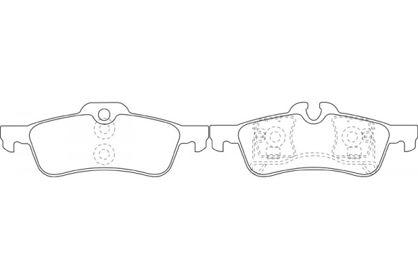 ผ้าดิสเบรคหลัง MINI Cooper "TEXTAR" / Rear Brake