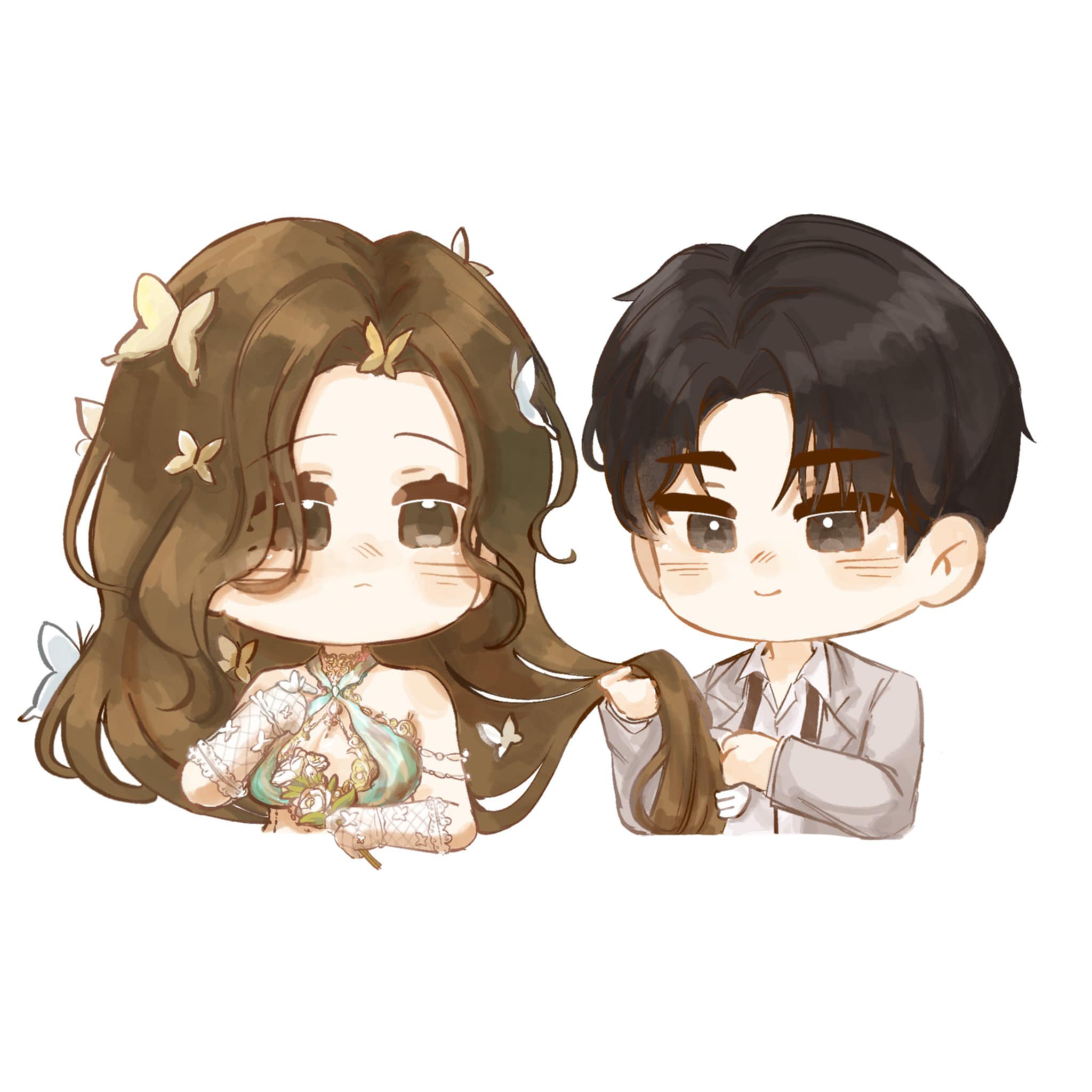 ดอกไม้ลนไฟ พรีเมี่ยมพวงกุญแจ ซีรี่ส์ชุด ดอกไม้ช้ำรัก / ไอย์ลา ลมหนาว (หนังสือทำมือ ใหม่)