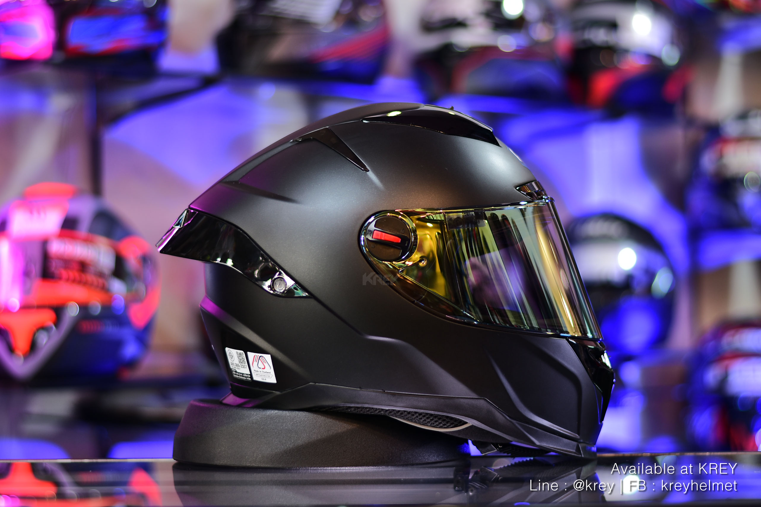 Random model CZR-BT Super Matt Black