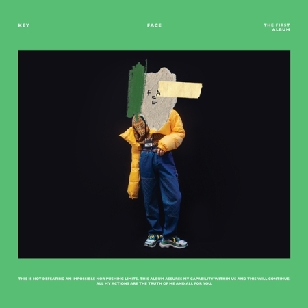 ( Pre-Order ) KEY ( Shinee ) The First Album Face ( random Green / White ver ) + Poster วางจำหน่าย 27 / 11 / 2018